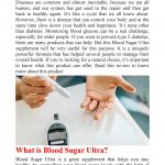 Blood Sugar Ultra Review – Natural Treatment To Manage Your Diabetes!!