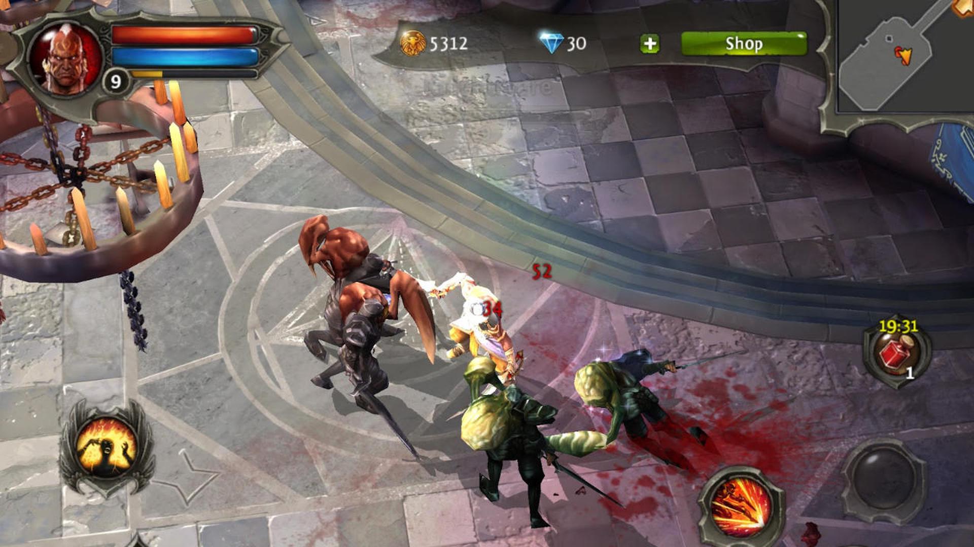 keseruan game Dungeon Hunter 4