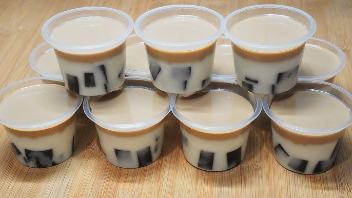 Puding Santan Cincau
