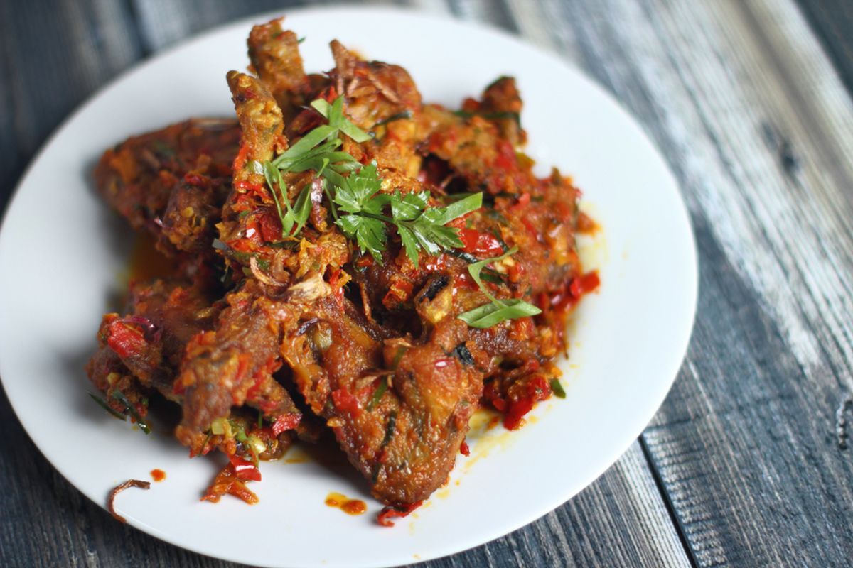 Rica-rica Ayam Pedas Manis