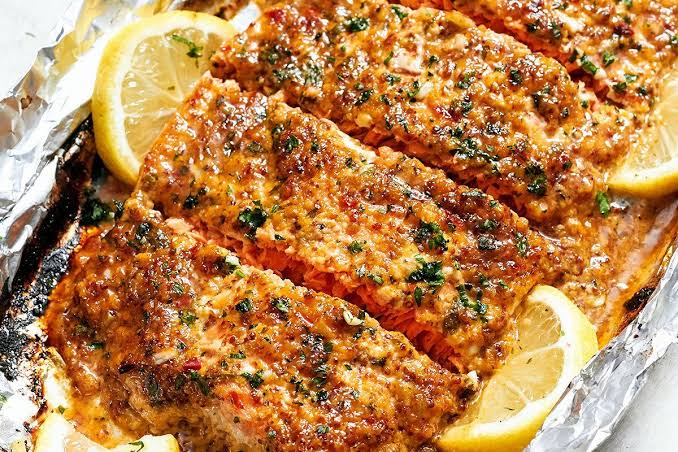 Honey Garlic Salmon