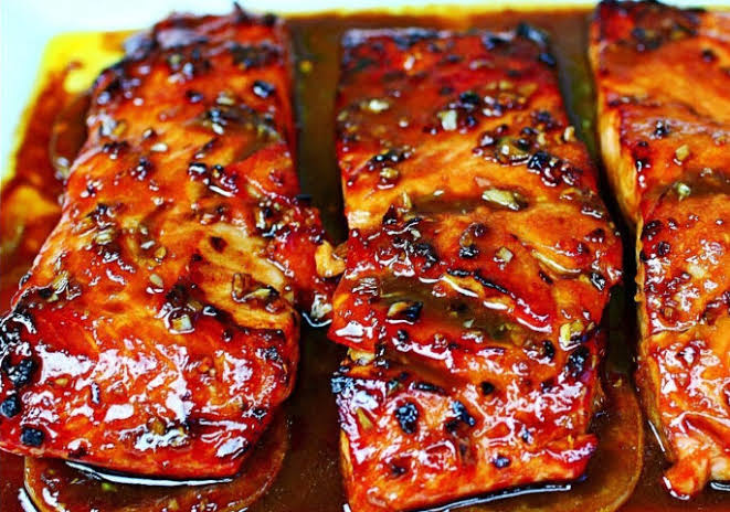 Honey Garlic Salmon